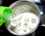 A picture of step 5 of Creamy Mushroom with Peri Peri Sauce.