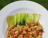 Foto langkah ke 5 dari resep Tumis Pokcoy Telur.