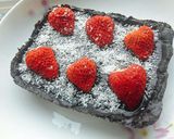 รูปขั้นตอนการทำที่ 7 ของ No-Bake Strawberry Chocolate Tart