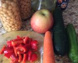 Foto del paso 1 de la receta: Garbanzos fritos con verdura