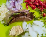 Foto langkah ke 1 dari resep Masak Kentang Tahu Tempe Bumbu Iris.