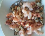A picture of step 2 of Colourful couscous salad with rainbow tomatoes lime & coriander.