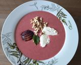 Szilvakrémleves túrógaluskával recept fázis 3 fotója