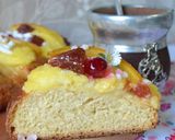 Foto del paso 6 de la receta: Trenza de naranja con membrillo y crema pastelera de chocolate blanco🧉