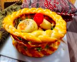 A picture of step 32 of Bread Basket With Chicken Cheese kabab Buns.