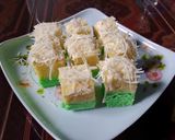 Foto langkah ke 10 dari resep Bolu kukus pandan keju.