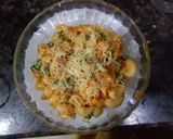 A picture of step 6 of Macroni Pasta With Tomato Capri.