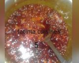 A picture of step 5 of Fish soup with ugu leaves.