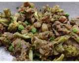 A picture of step 1 of Broccoli samosa.