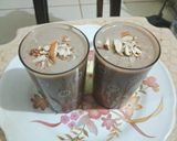 A picture of step 5 of Delicious nutritious healthy Apple dry fruit smoothi.
