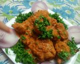 A picture of step 8 of Chicken makkhanwala.