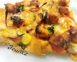 A picture of step 3 of 🍕🍕Chicken Tikka Pizza🍕🍕.