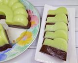 Foto langkah ke 2 dari resep Puding Melon Coklat.