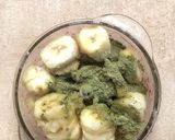 Foto langkah ke 1 dari resep Simple Banana Matcha Ice Cream (Tanpa SP).