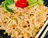 A picture of step 7 of Chicken, Veggies, Chowmin 🍝🍝.