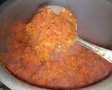 A picture of step 5 of Gajar ka Halwa.