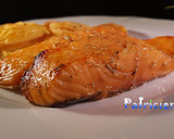 Foto del paso 4 de la receta: Salmón marinado en freidora de aire