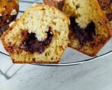 Une image de l'étape 4 de Muffins à la pâte à tartiner sans beurre.