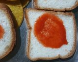 A picture of step 5 of Cheela Sandwich.