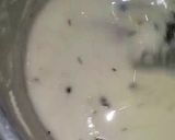 A picture of step 5 of Badam pista ice cream.