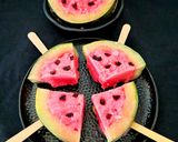 A picture of step 7 of Watermelon Rose Condensed Milk Ice cream - Summer Special.
