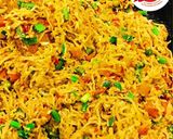 A picture of step 6 of “SCRABBLED EGG Noodles”.