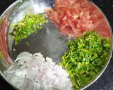 A picture of step 2 of Vegetable Chaat.