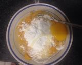 A picture of step 3 of Butternut fritter.