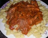 Gombás csirkeragu olaszosan recept fázis 7 fotója