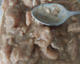 A picture of step 2 of Magolian Chicken.