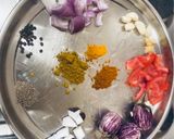 A picture of step 2 of எண்ணெய் கத்திரிக்காய்(Brinjal gravy).