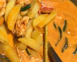Foto langkah ke 4 dari resep Gulai udang dan kentang.