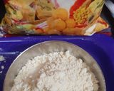 A picture of step 1 of Bondi ke ladoos (chocolatey).