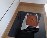 A picture of step 2 of Chocolate Tres Leches Cake.