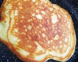 Pas rețetă Pancakes - clătite pufoase - cu nuttela și sirop de caramel 4 fotografie
