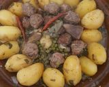 صورة لخطوة 3 من وصفة بطاطا رقيقه مع جلبانه