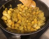 Une image de l'étape 9 de Panais et fenouils au curry et bouillon de courge.