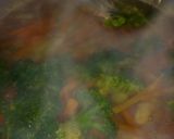A picture of step 1 of Vegetable and Tortilla Soup.