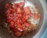 Oven baked carrot strips with smooth mashed potatoes and homemade garlic tomato sauce recipe step 4 photo