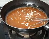 A picture of step 5 of Bombay Karachi Halwa.