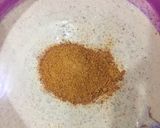 A picture of step 3 of Spicy and crispy chicken drumstick.