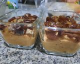 Foto langkah ke 3 dari resep Puding roti susu kambing kurma.