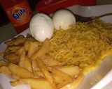 Indomie da soyayyan dankalin turawamatakin girki3 hoto