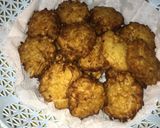 A picture of step 5 of Cassava Fritters.