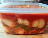 Hình bước làm 9 của món Kim Chi Cải Thảo Hàn Quốc (Không có mắm tép và cá khô) - Korean Tongbeachu Kimchi
