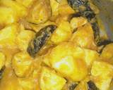 Lambi began and Patato Achari mazedar salan recipe step 4 photo