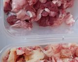 Foto langkah ke 1 dari resep Lodeh gajih dan urat sapi.