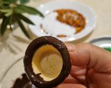 عکس مرحله 1 از دستور مینی تارت شکلات اناری