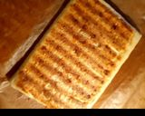 A picture of step 2 of Feta Pie in a Sandwich Press.
