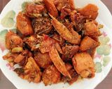 Hình bước làm 4 của món Gà roti